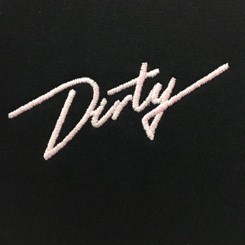 Sudadera Dirty negra